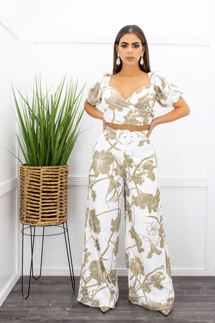 SET TOP PANTALON PALAZZO