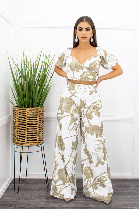 SET TOP PANTALON PALAZZO