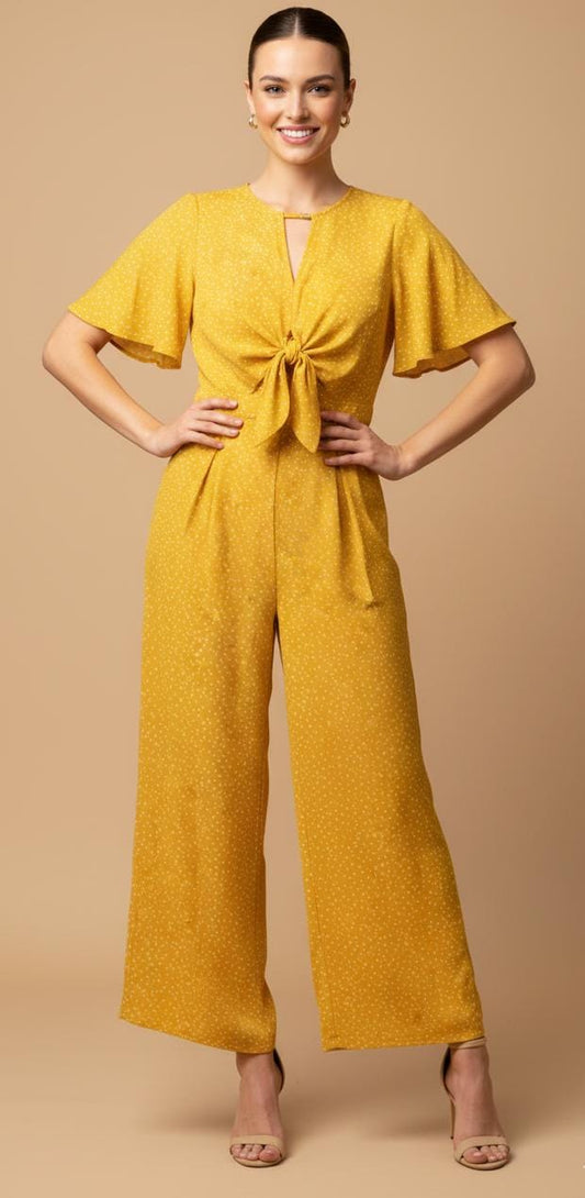 JUMPSUIT CIRCULOS BLANCOS