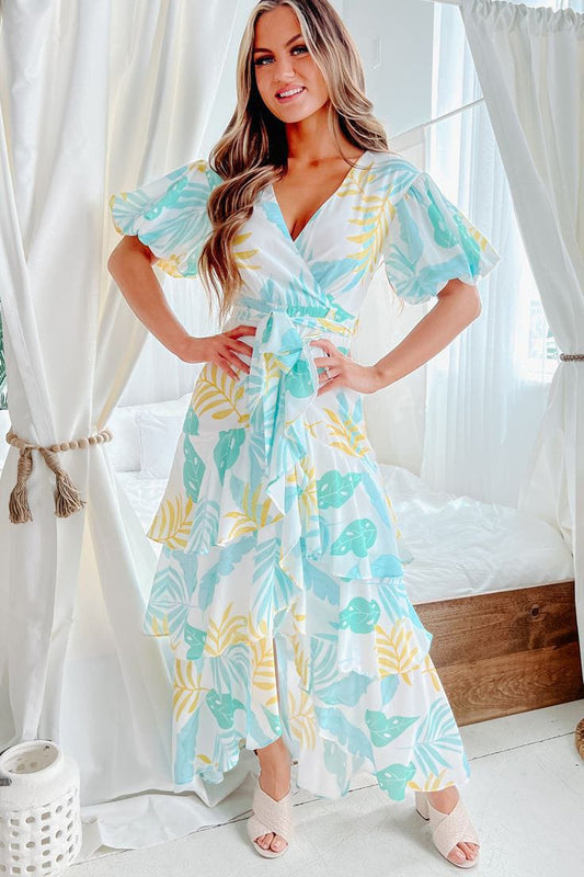 VESTIDO COCTAIL DE MANGAS Y VUELO