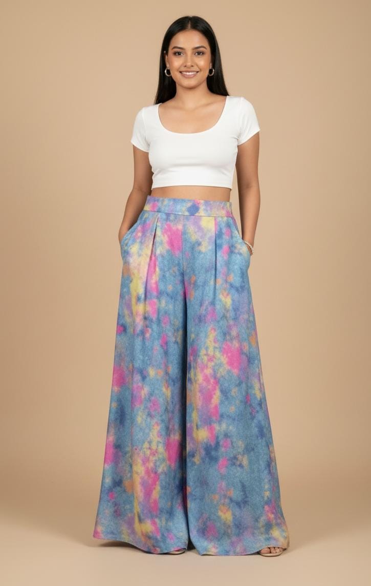 PALAZZO COLORES DENIM